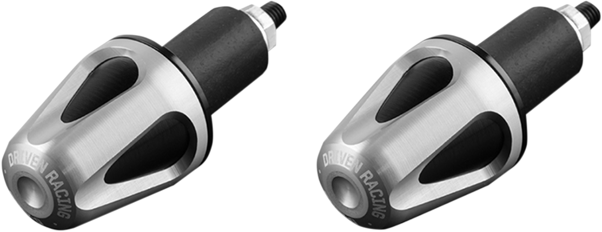 Driven Racing - DXB-SL - D-Axis Handlebar End - Silver/Black