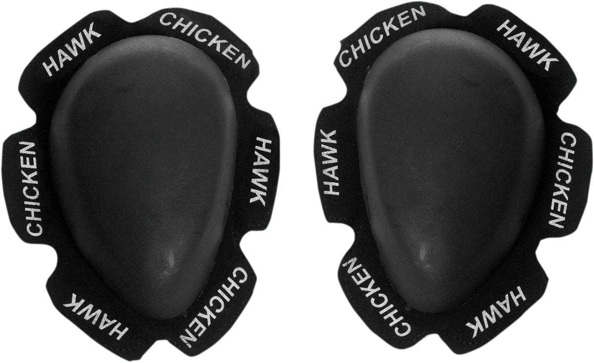 Chicken Hawk Racing - KS-BLK - Knee Sliders - Black