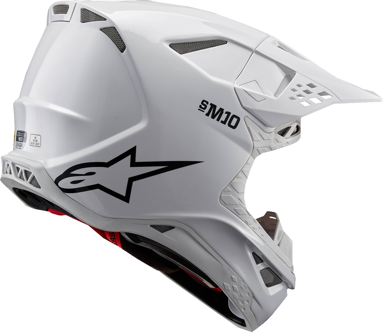 Alpinestars - Supertech M10 Helmet - Solid - MIPS® - Gloss White
