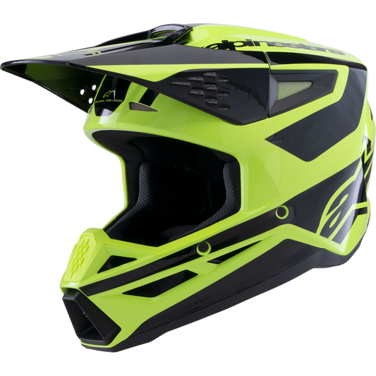 Alpinestars - SM3 Helmet - Heat - Gloss Yellow Fluo/Black