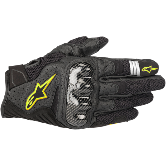 Alpinestars - SMX-1 Air V2 Gloves - Black/Fluo Yellow