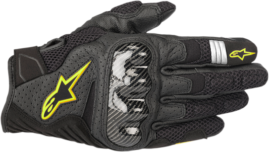 Alpinestars - SMX-1 Air V2 Gloves - Black/Fluo Yellow