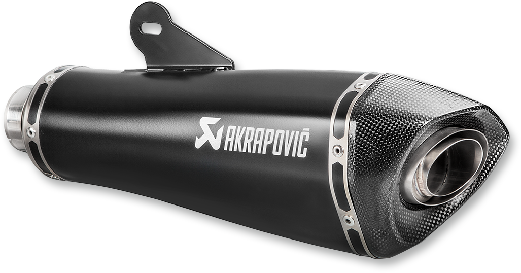 Akrapovic - S-B12SO17-HBRBL - Muffler - Titanium - R NineT - Black