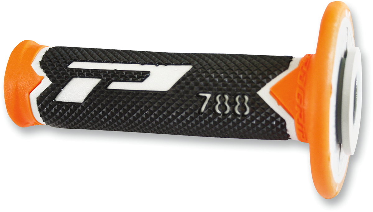 Pro Grip - Cross Triple Density 788 Grips - Gray/Orange/Black