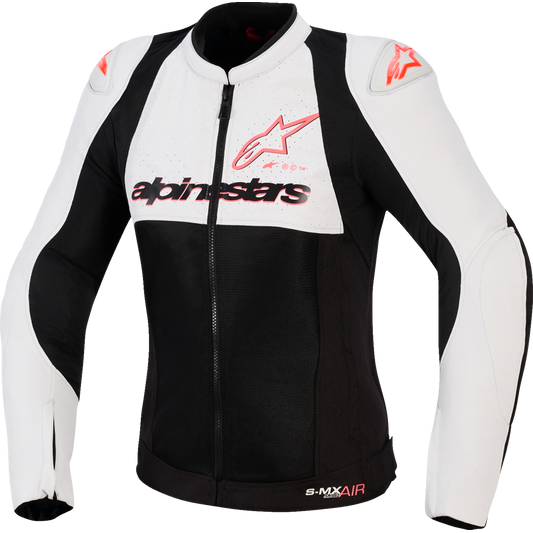 Alpinestars - Stella SMX Air Jacket - Ice Gray/Black/Coral Fluo