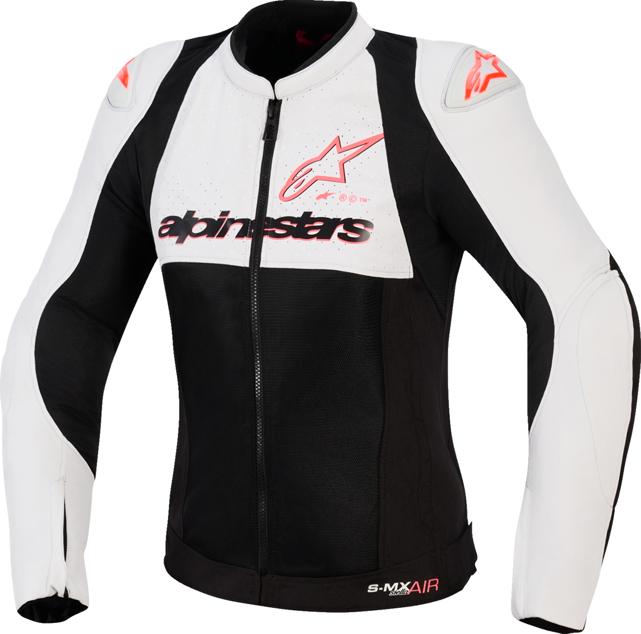 Alpinestars - Stella SMX Air Jacket - Ice Gray/Black/Coral Fluo