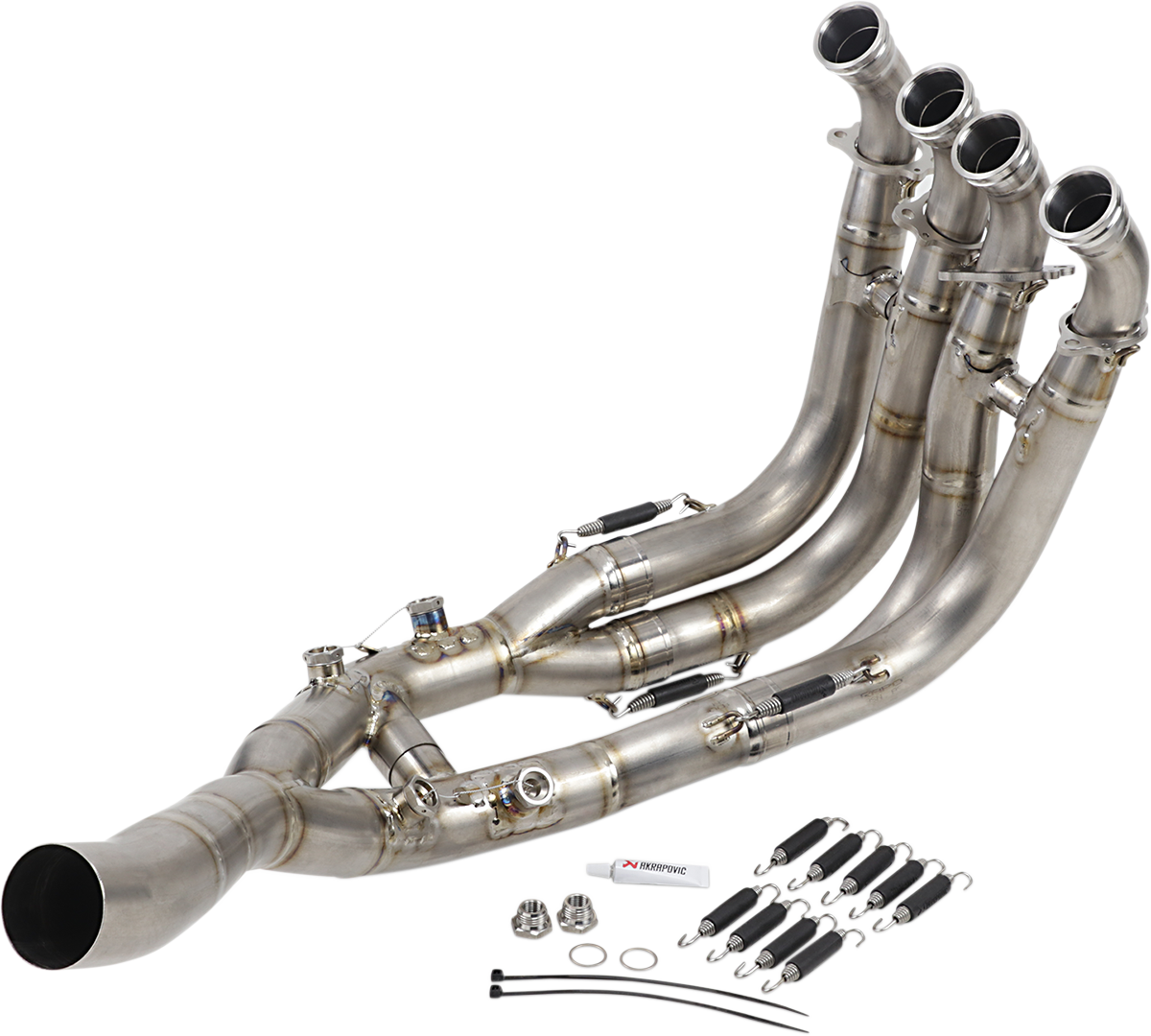 Akrapovic - E-B10E8 - 4-into-1 Headpipe - S1000RR - Titanium