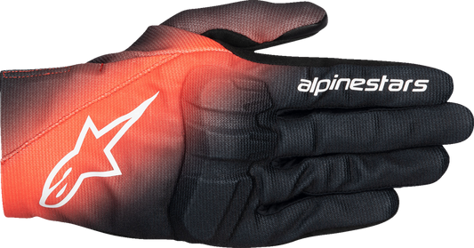 Alpinestars - Reef V2 Gloves - Black/Fluo Red/White