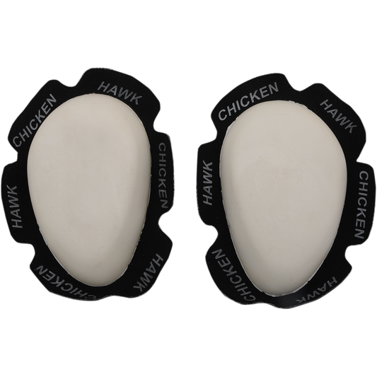 Chicken Hawk Racing - Knee Sliders - White