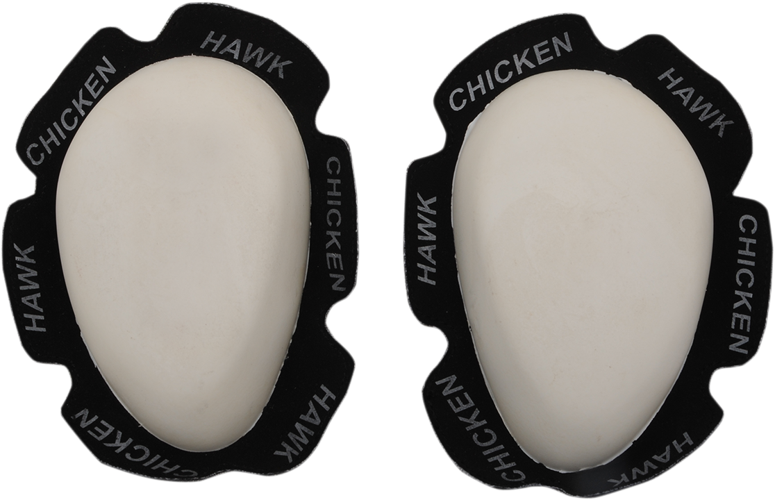 Chicken Hawk Racing - KS-WHT - Knee Sliders - White