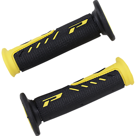 Pro Grip - 725 EVO Molded Gel Grips - Open Ends - Yellow/Black