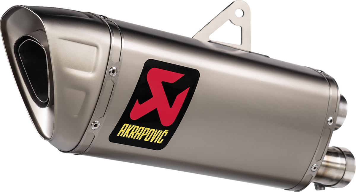 Akrapovic - S-T12SO5-HAPXLT - Slip-On Line Muffler - Titanium
