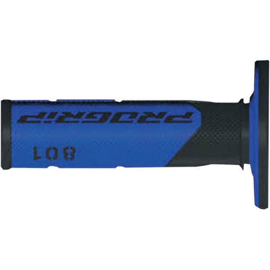 Pro Grip - 801 Hybrid Duo-Density Cross Grips - Black/Blue