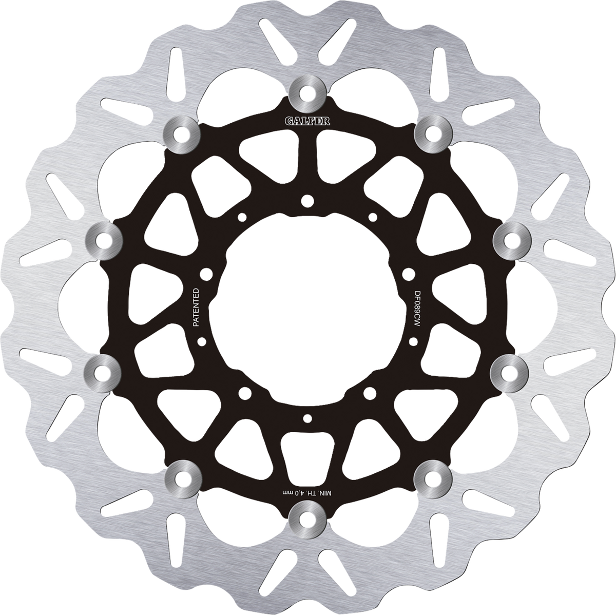 Galfer - DF089CW - DISC W FLOATING COMPLETE (C. ALU.) 320X4,5MM