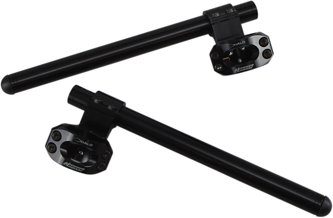 Driven Racing - DHCLOR41BK - Halo Clip-On Handlebar - Riser - 41 mm - Black