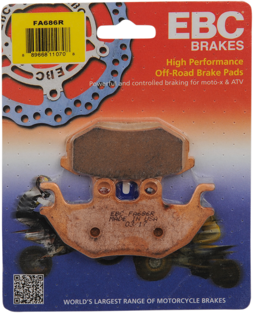 EBC - FA686R - Sintered "R" Brake Pads