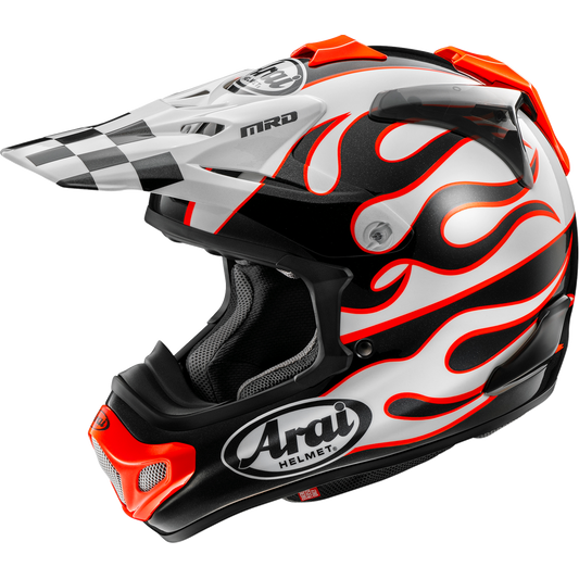 Arai Helmets - VX-Pro4 Helmet - Flame - White