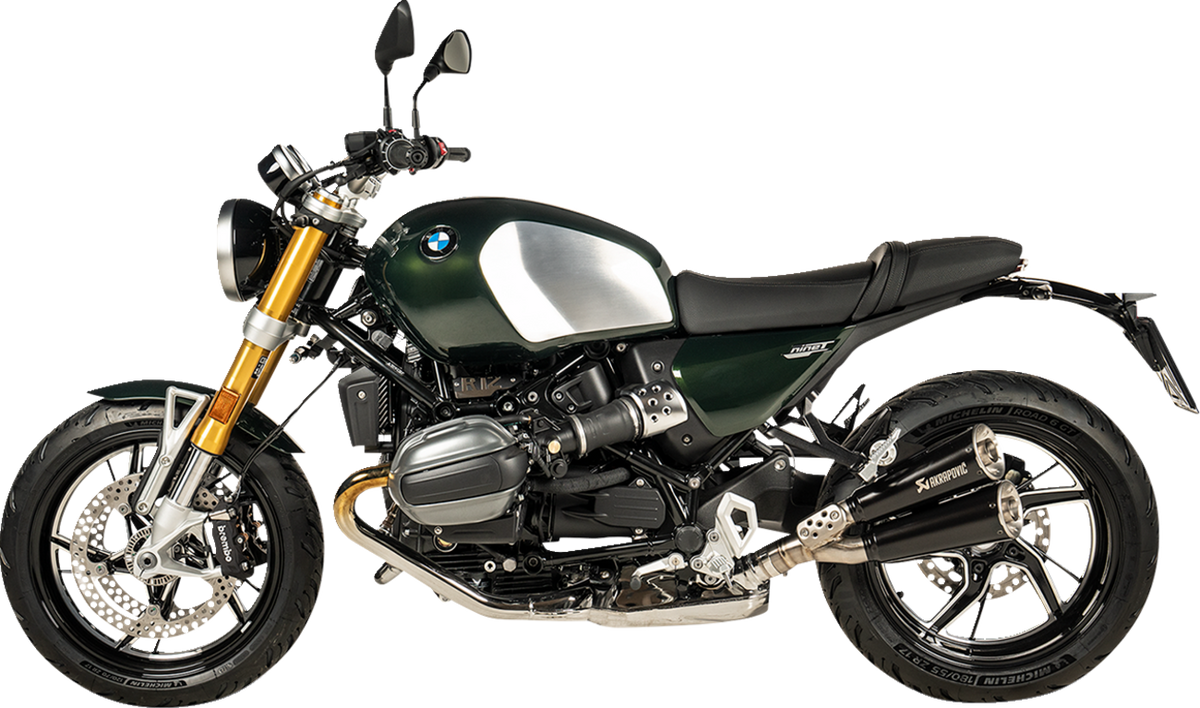 Akrapovic - S-B12SO25-HISSSBL - Slip-On Line Muffler - Black