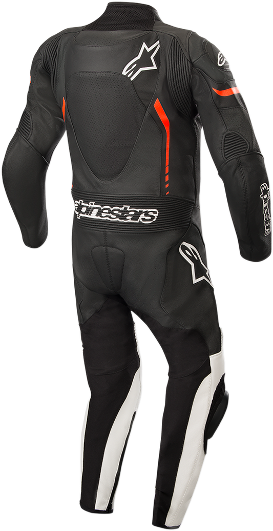 Alpinestars - Youth GP Plus 1-Piece Leather Suit - Black/White/Red Fluorescent