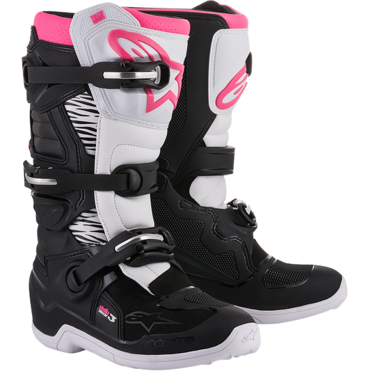 Alpinestars - Stella Tech 3 Boots - Black/White/Pink