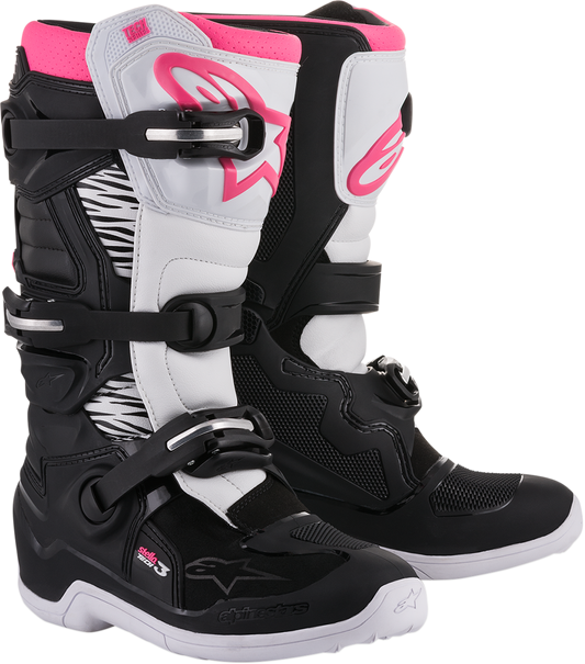 Alpinestars - Stella Tech 3 Boots - Black/White/Pink