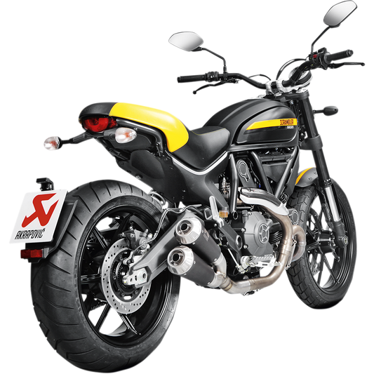 Akrapovic - S-D8SO4-CUBTBL/1 - Ducati Scrambler Titanium Muffler