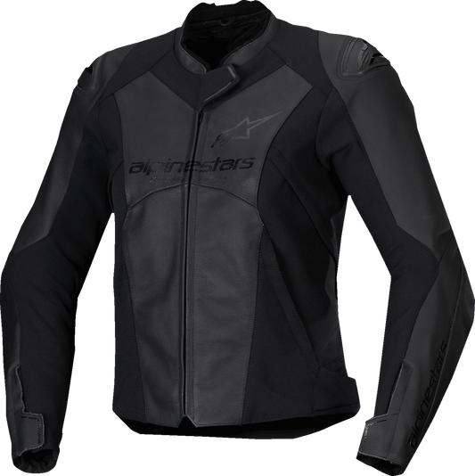 Alpinestars - Stella Faster v3 Leather Jacket - Black/Black