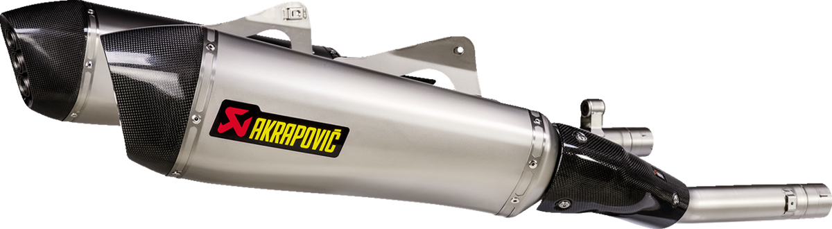Akrapovic - S-B16SO5-HZAAT - Slip-On Line Mufflers - Titanium - BMW K1600 GT & K1600 GTL