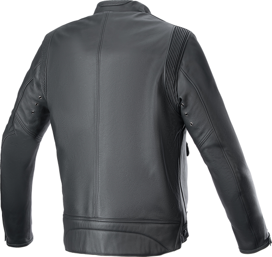 Alpinestars - Dyno Leather Jacket - Black/Ruby Red/Ecru