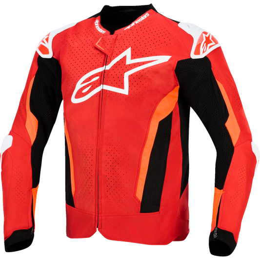 Alpinestars - T-GP Air Jacket - Bright Red/Red Fluo/Black
