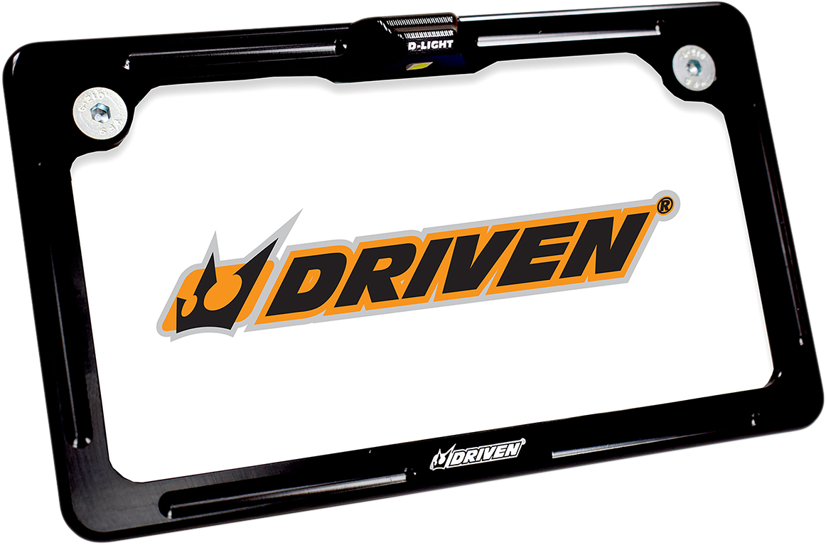 Driven Racing - DFLPWL-01 - License Plate Frame - LED - Black