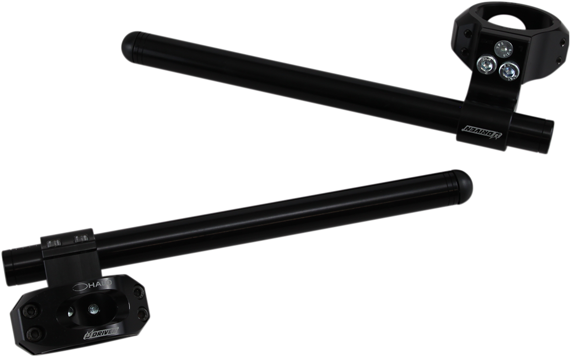 Driven Racing - DHCLOR50BK - Halo Clip-On Handlebar - Riser - 50 mm - Black