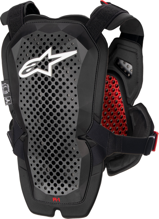 Alpinestars - A-1 Pro Chest Guard - Anthracite/Black/Red