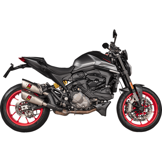 Akrapovic - S-D9SO17-HCQT - Slip-On Line Muffler - Titanium