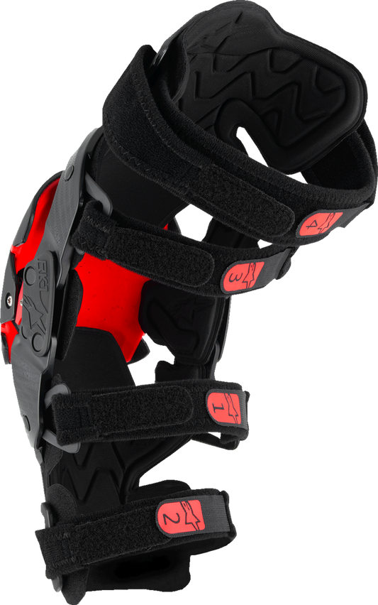 Alpinestars - RK-1 Plasma Knee Braces - Black/Red