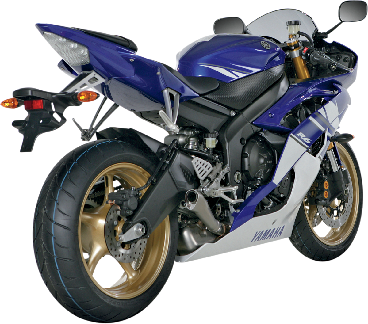Akrapovic - SM-Y6SO6T - Slip-On Line Muffler - Titanium - Megaphone - YZF-R6