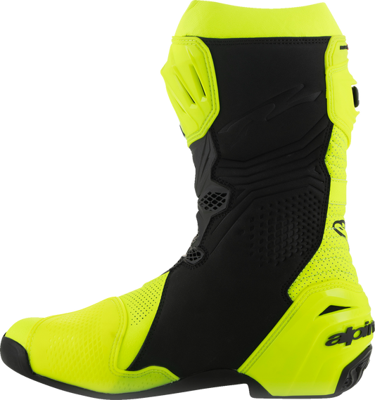 Alpinestars - Supertech R Vented Boots - Fluorescent Yellow/Black