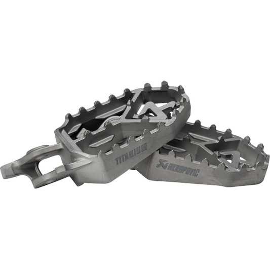 Akrapovic - F-H11T1 - Adventure Foot Pegs - Titanium - Honda