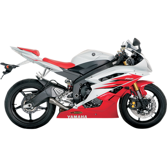 Akrapovic - SM-Y6SO6T - Slip-On Line Muffler - Titanium - Megaphone - YZF-R6