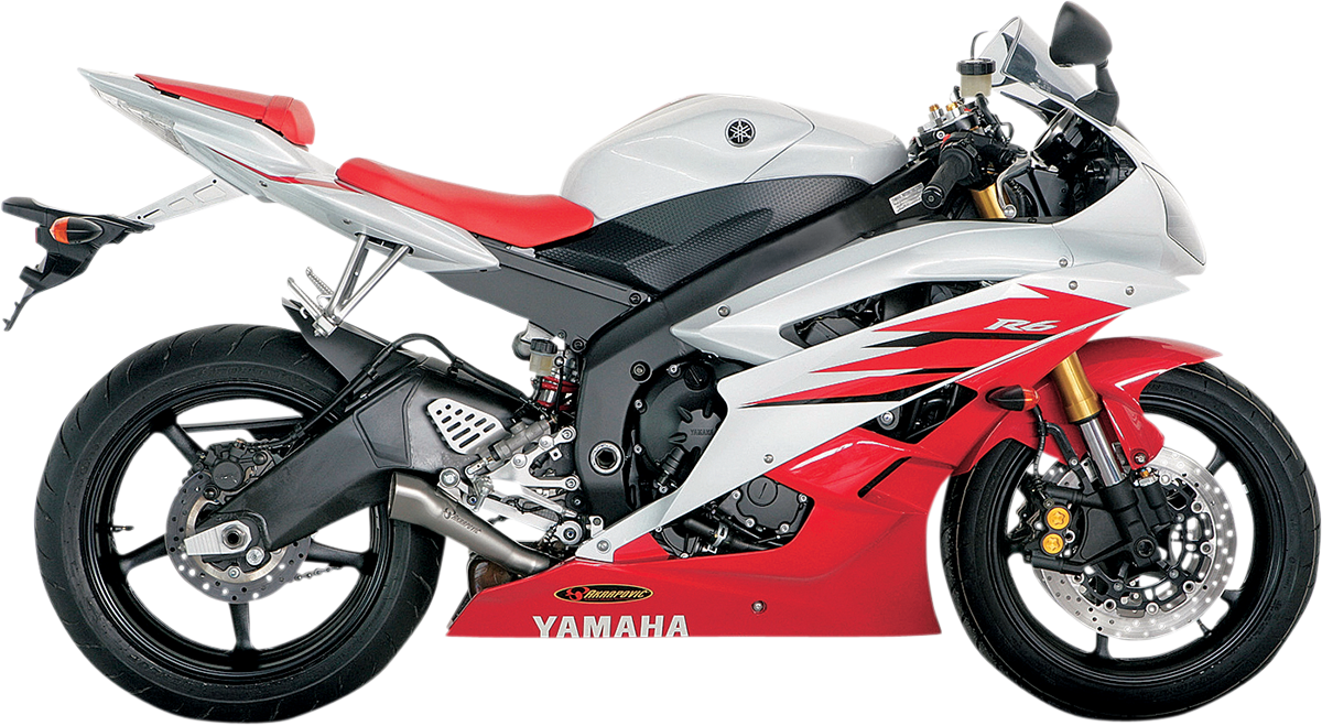 Akrapovic - SM-Y6SO6T - Slip-On Line Muffler - Titanium - Megaphone - YZF-R6