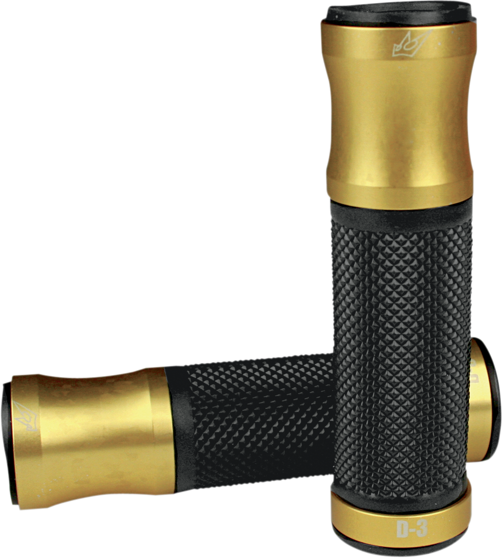 Driven Racing - D3GD - 7/8" D3 Grips - Gold/Black