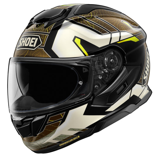 SHOEI - GT-Air 3 Hike - BLACK/WHITE/YELLOW (TC11)