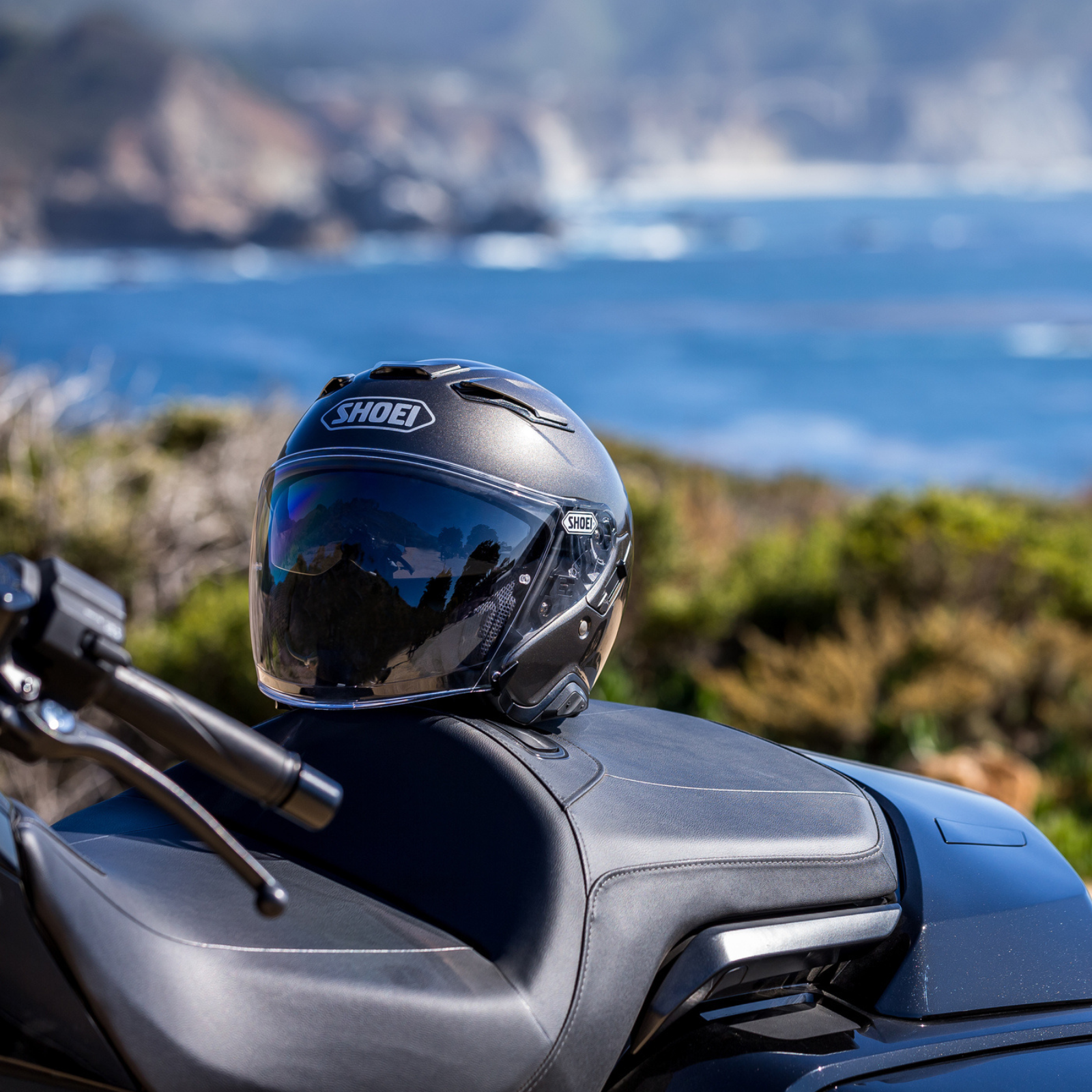 SHOEI - J-Cruise II - BLUE – trackaddix SHOEI - J-Cruise II - BLUE – trackaddix