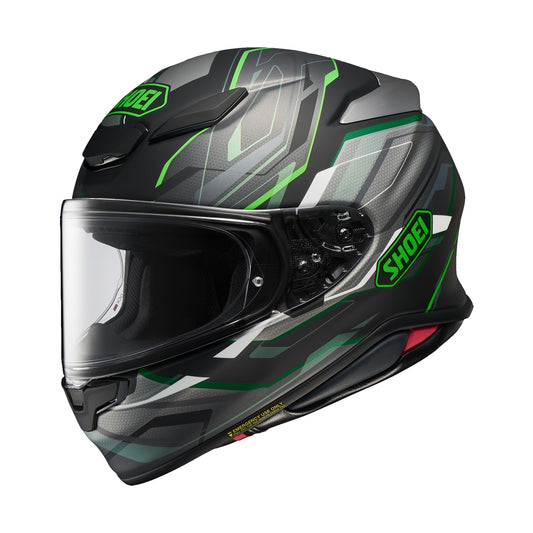 SHOEI - RF-1400 Capriccio - BLACK/GREY/GREEN (TC4)