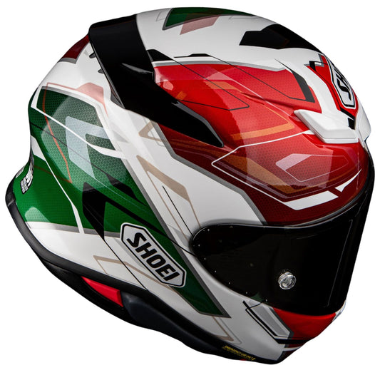 SHOEI - RF-1400 Capriccio - GREEN/WHITE/RED (TC11)