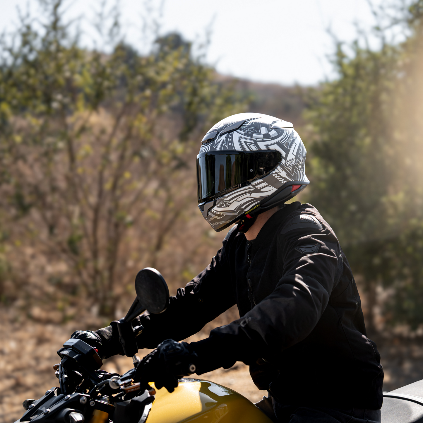 SHOEI - RF-1400 Beaut - WHITE/YELLOW (TC3)