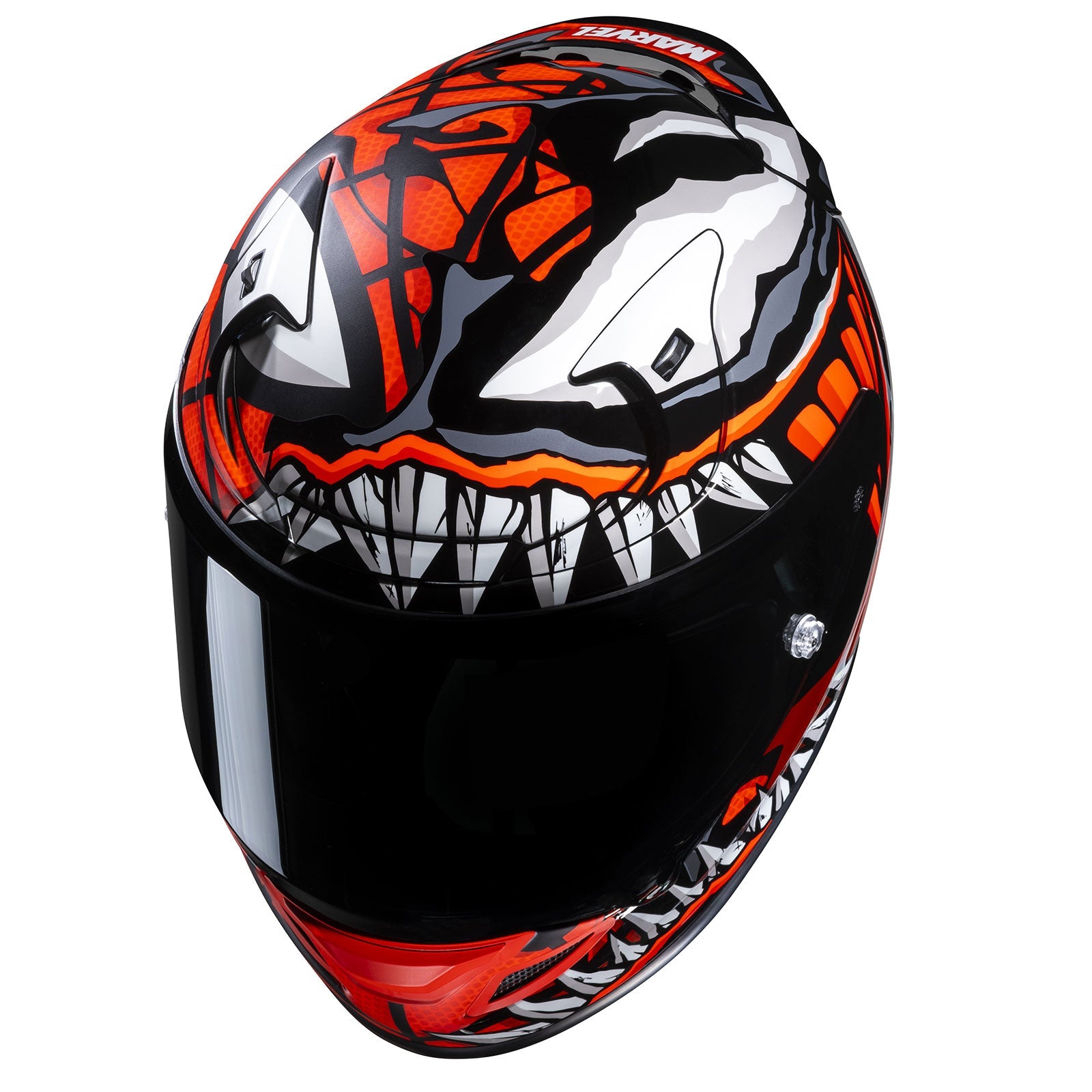 dot certified venom motorcycle helmet GDM Full Face Pearl White / Iridium & Clear / XX-Large rays 5 points of ventilation with chin venom custom motorcycle helmet -