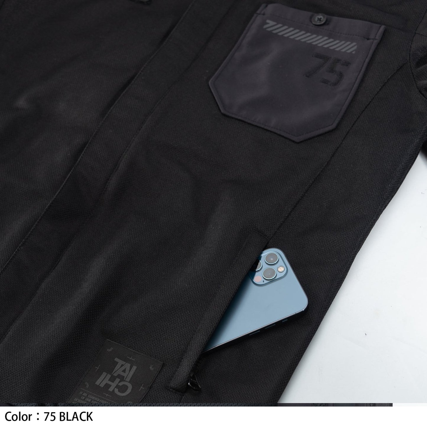 RS Taichi - MILES AIR JACKET 75-BLACK RSJ339