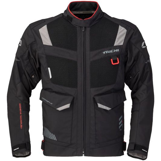 RS Taichi - KOMPASS AIR JACKET BLACK/GRAY RSJ340