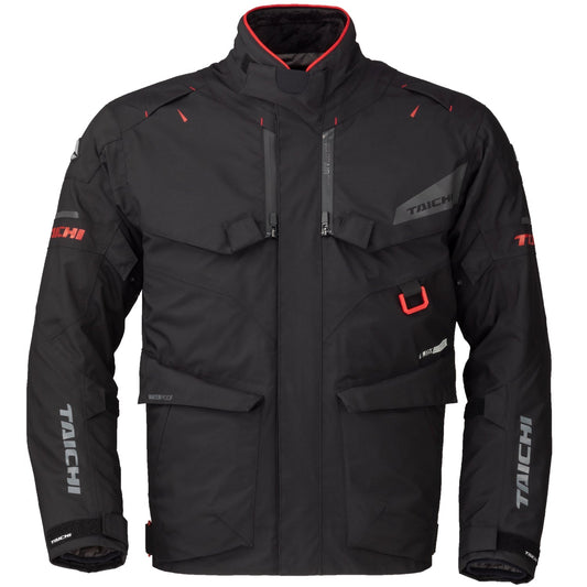 RS Taichi - DRYMASTER KOMPASS ALL SEASON JACKET BLACK/RED RSJ729 (NEW)